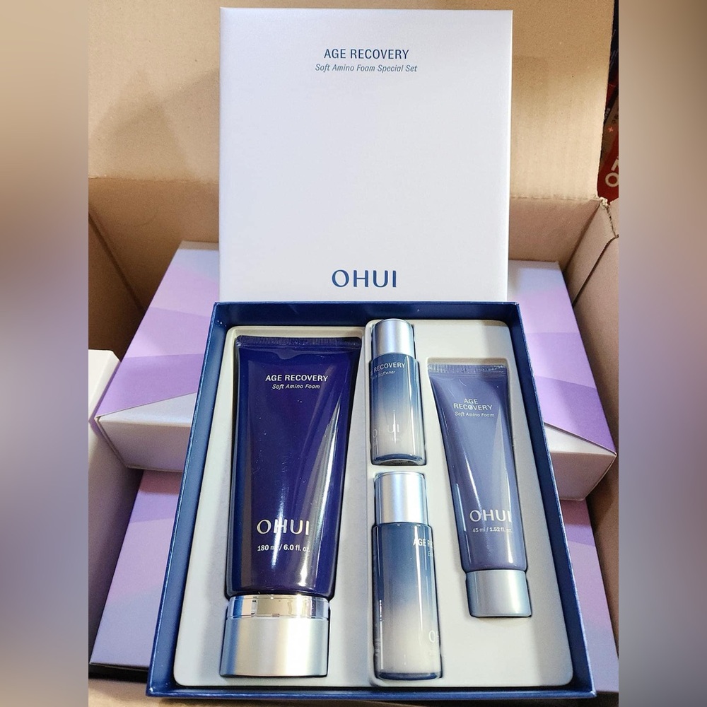 O HUI OHUI Age Recovery Soft Amino Foam Set (2024' new edition)